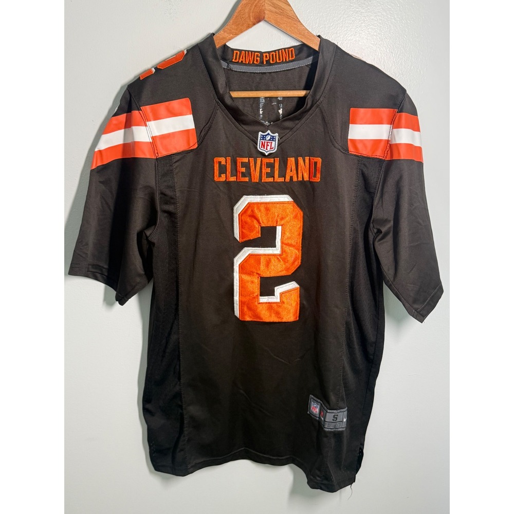 Nike Cleveland Browns Johnny Manziel 2 Jersey Mens Small Brown NFL Football